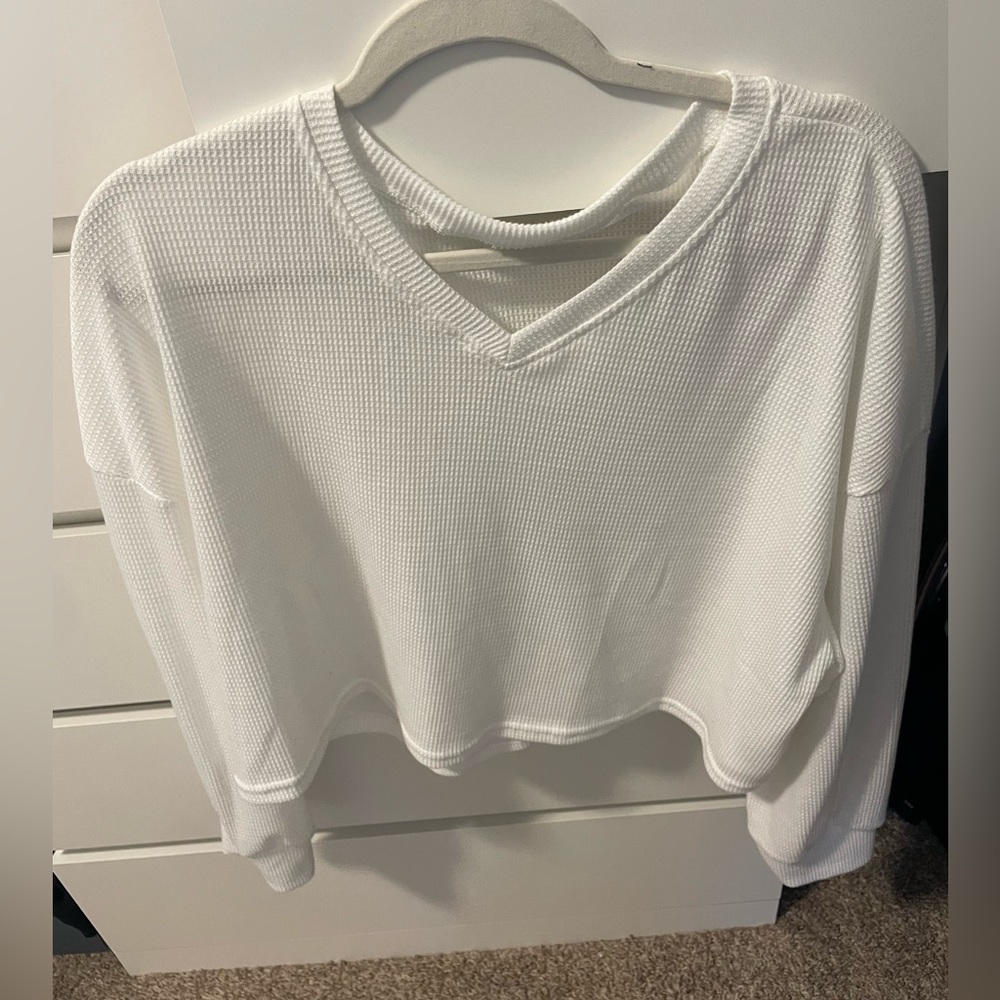 White Knit Sweater